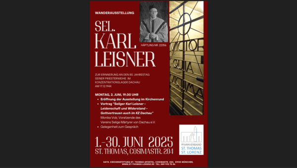 Vortrag Karl Leisner München